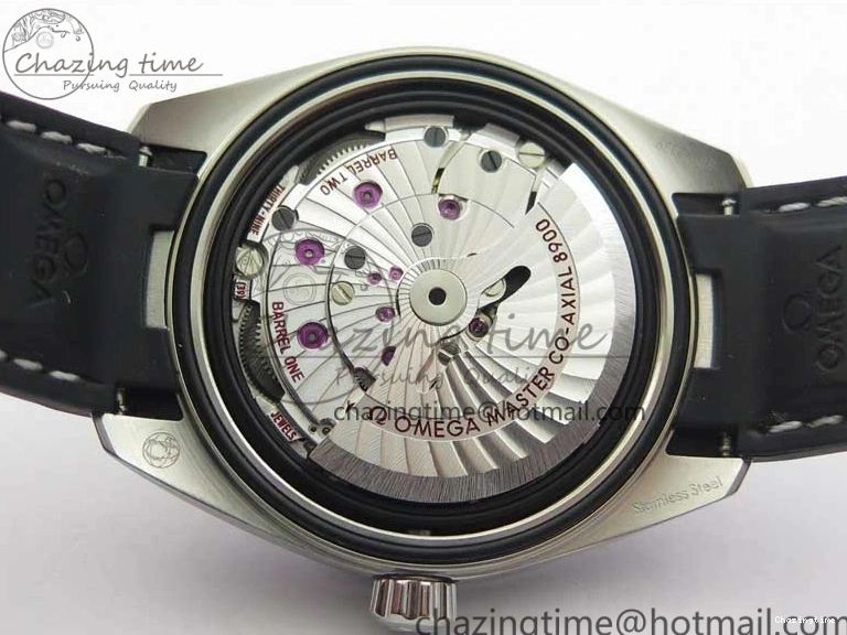 0407 TechFriendly Aqua Terra 150M Master Chronometers VSF 1:1 Best Edition Green Dial on Black Rubber Strap A8900 Super Clone (2 Straps) 7915